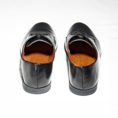 Black Oxford Shoes Back View