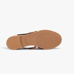 Spotted Luxe Peep Toes