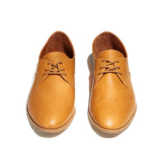 Tan Oxford Shoes Front View