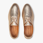 Gold Shoes Topdown View