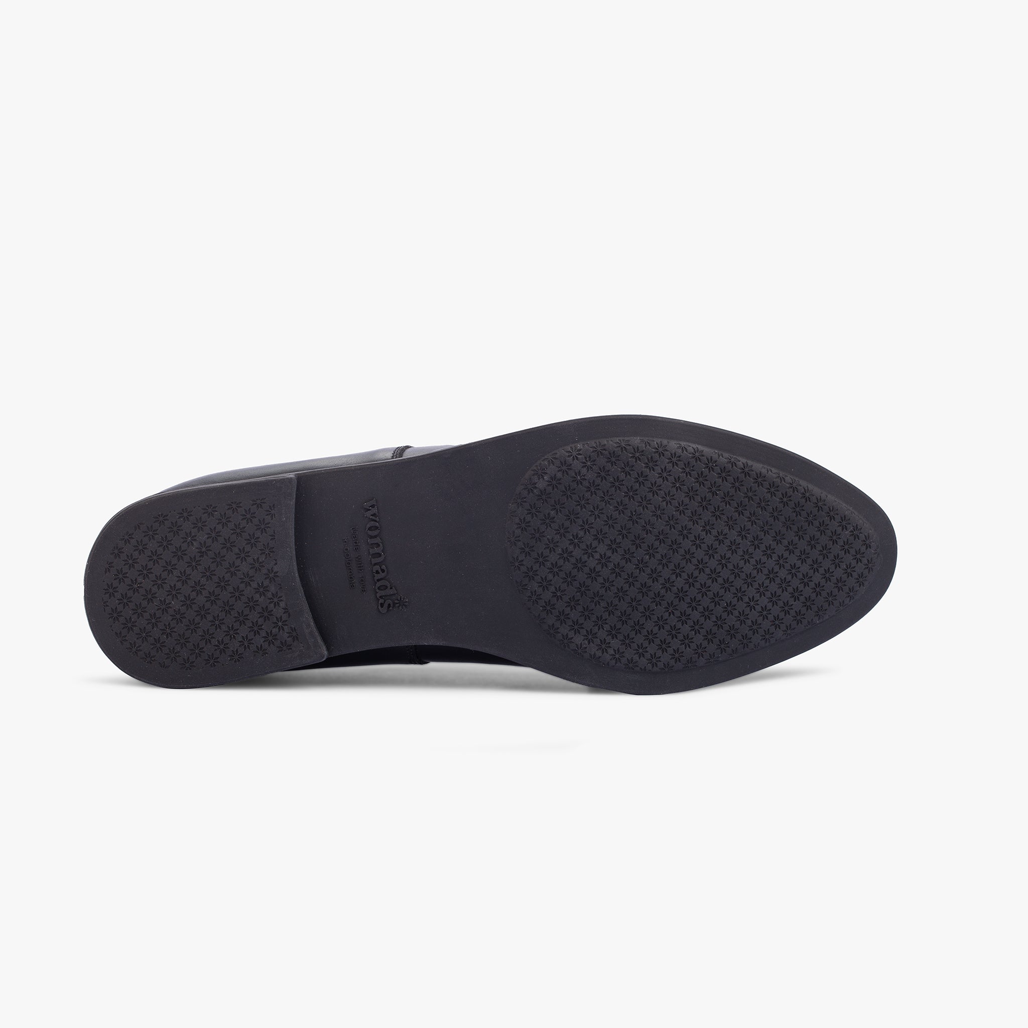 Jet Black Oxfords Sole
