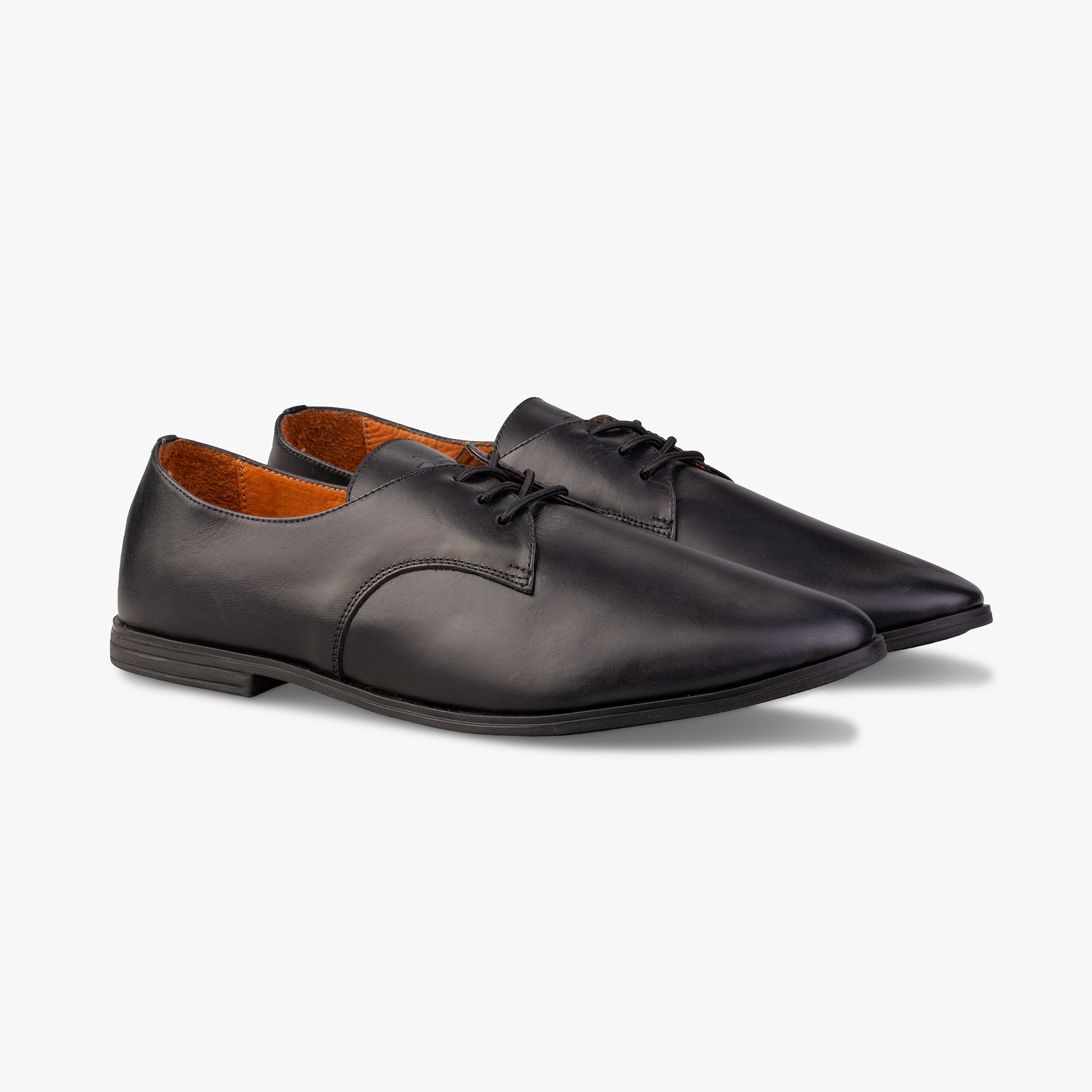 Black Oxford Shoes Angle View