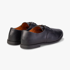 Black Oxford Shoes Back View
