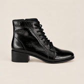 Noir Onyx Ankle Boots