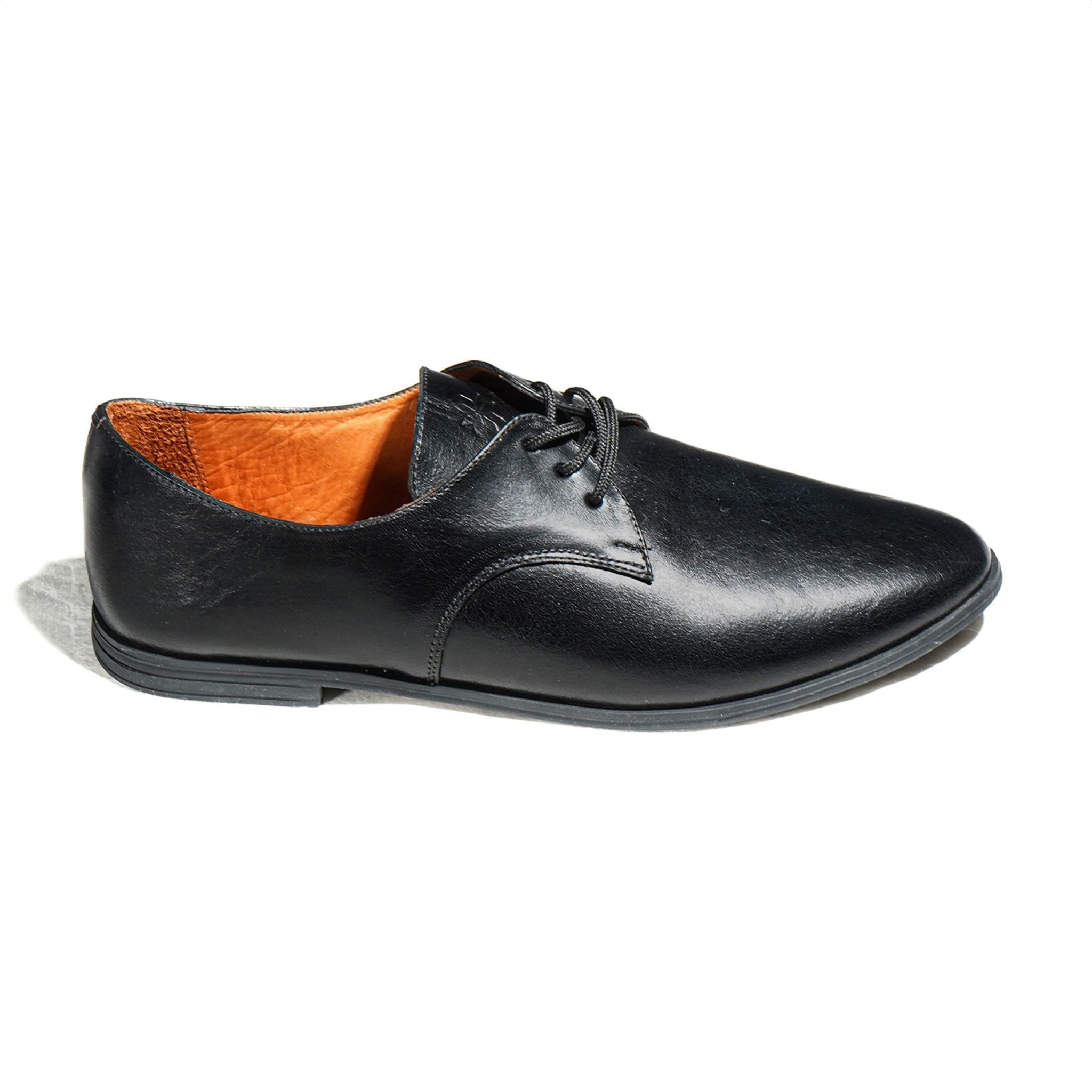 Black Oxford Shoes Side2 View