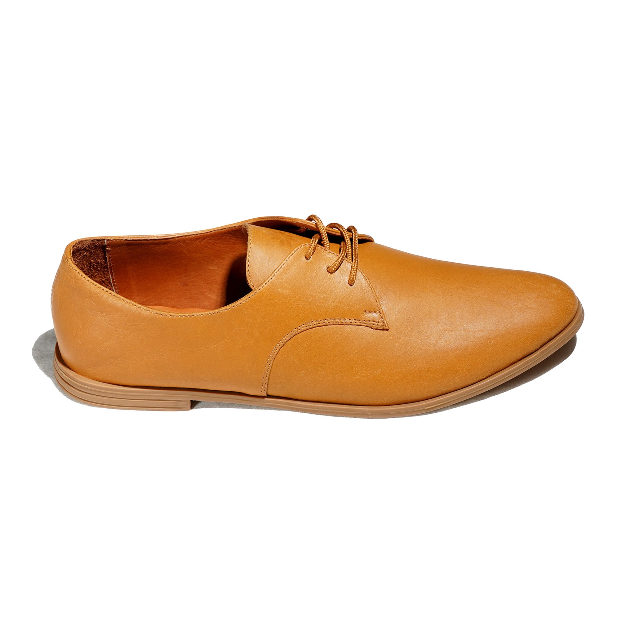 Tan Oxford Shoes Side2 View