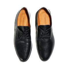 Black Oxford Shoes Topdown View