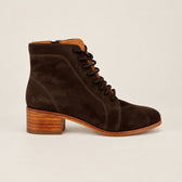 Warm Cacao Ankle Boots