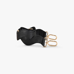 Black leather strap wrapped