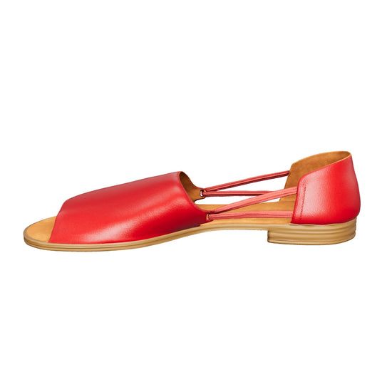 3D Model of Red Leather Sandals