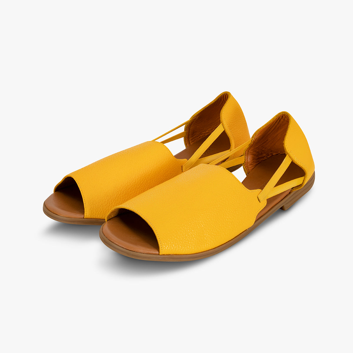 Flat Sandals Sandals For Women Myntra Yellow Open Toe Flats Women